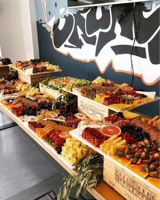 Office pop-up catering from Little Grazey