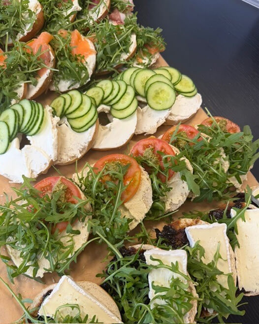 Lunch spread from Little Grazey